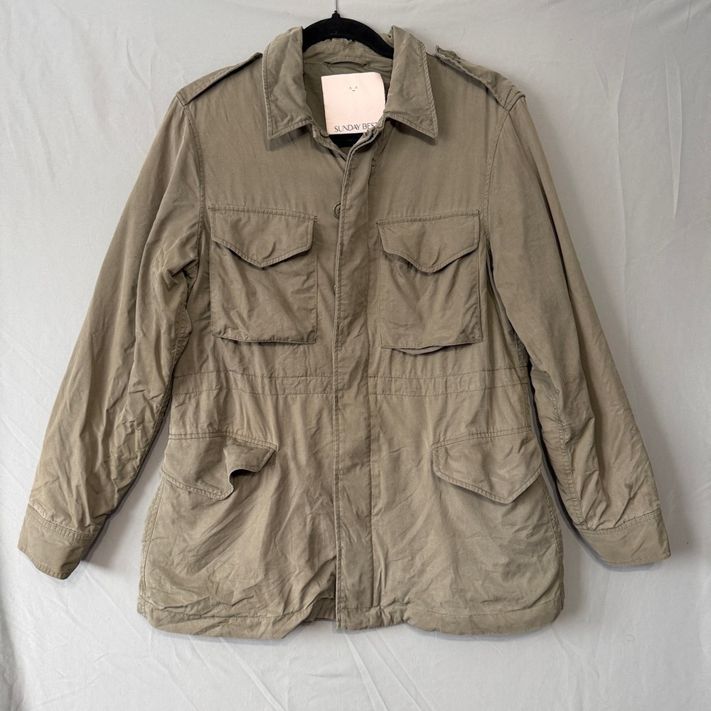 Aritizia Sunday Best Womens Field Jacket Small Military Utility Relaxed M65 READ